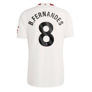 Manchester United Bruno Fernandes #8 Replica Third Stadium Shirt 2023-24 Short Sleeve